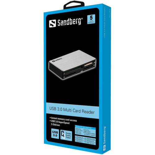 Čitač kartica Sandberg USB 3.0 Multi card reader 133-73 slika 2