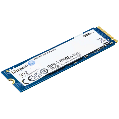 Kingston SSD 500GB NV3 M.2 2280 PCIe 4.0 NVMe SSD  slika 2