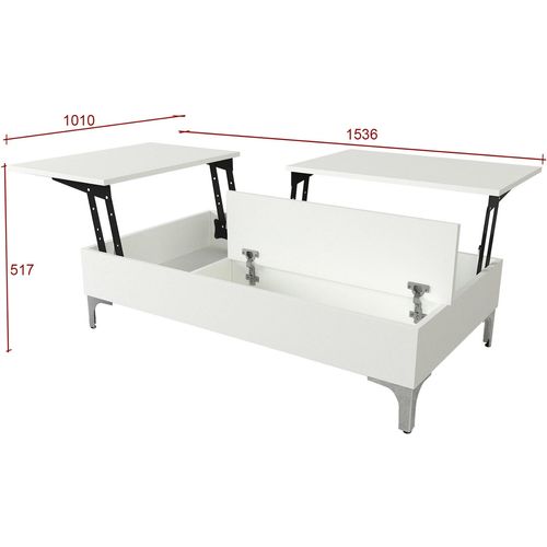 Esinti - White White Coffee Table slika 6