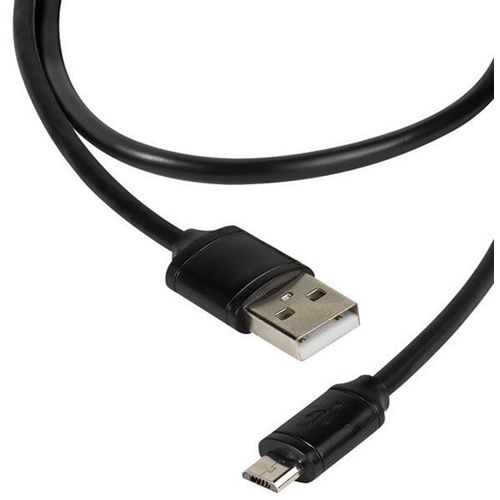 Kabel VIVANCO 36251, Micro-USB, 1.2m, crni slika 1