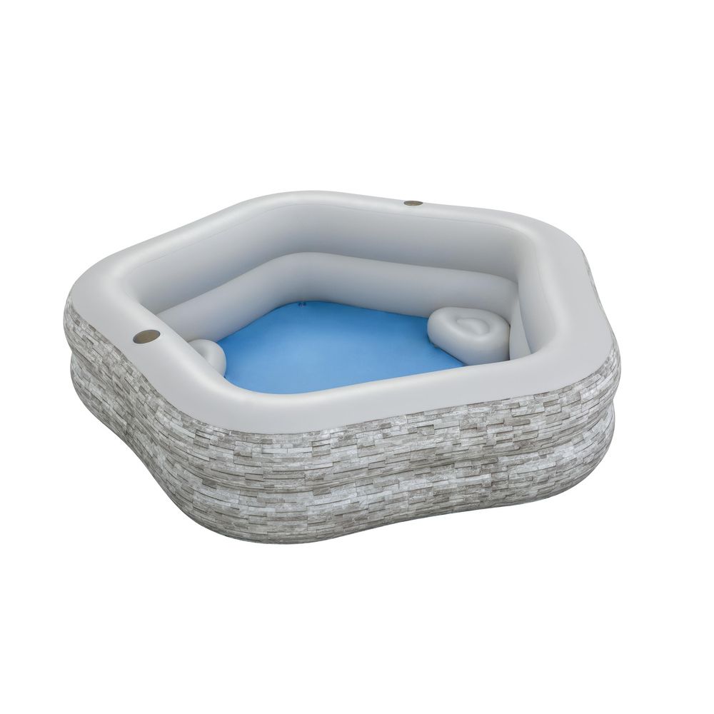 Bazen na napuhavanje 213x 206x 53 cm Bestway 54423 slika 4