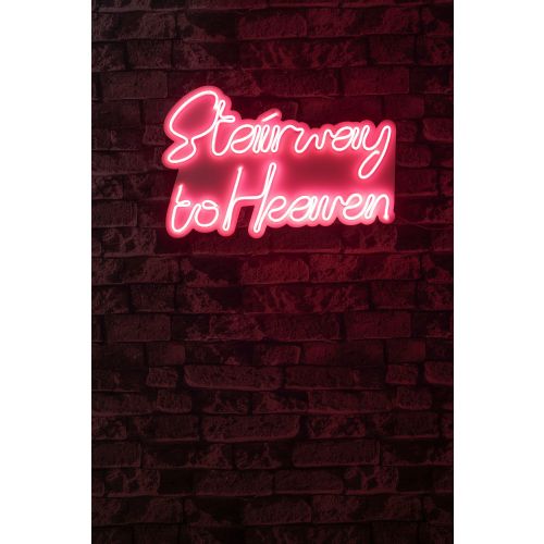 Wallity Ukrasna plastična LED rasvjeta, Stairway to Heaven - Pink slika 9