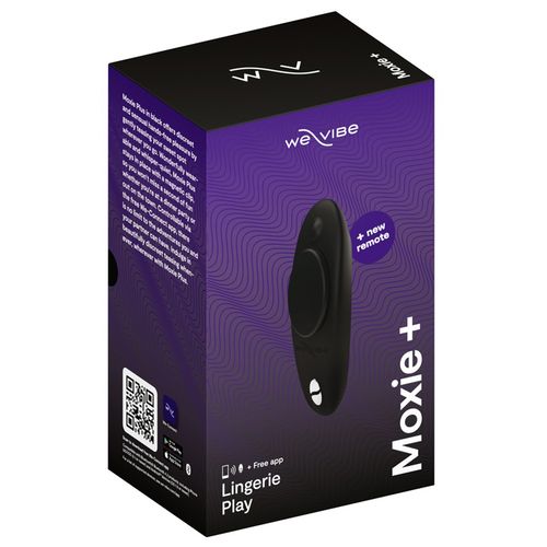 Crne Vibro Gaćice Moxie We-Vibe slika 1