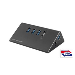 USB HUB LC Power LC-HUB-ALU-2B-4