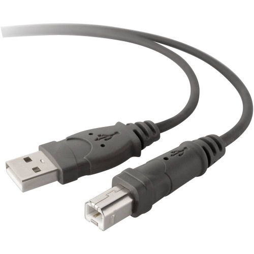 Belkin USB kabel USB 2.0 USB-A utikač, USB-B utikač 3.00 m siva  F3U133b10 slika 1