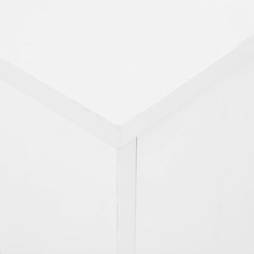 Produživi blagovaonski stol visoki sjaj bijeli 175 x 90 x 75 cm slika 20