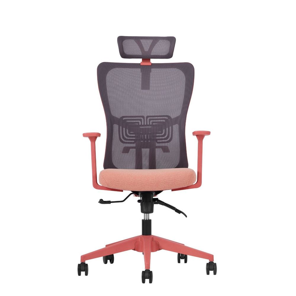 Office chair Lumbar 126 - Salmon colour slika 2