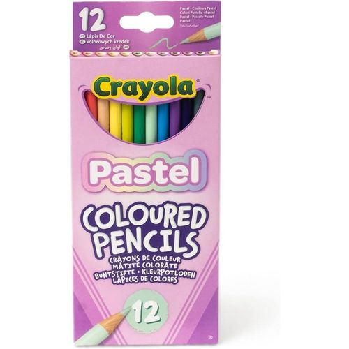 Crayola Drvene Bojice Pastel12 Kom slika 1