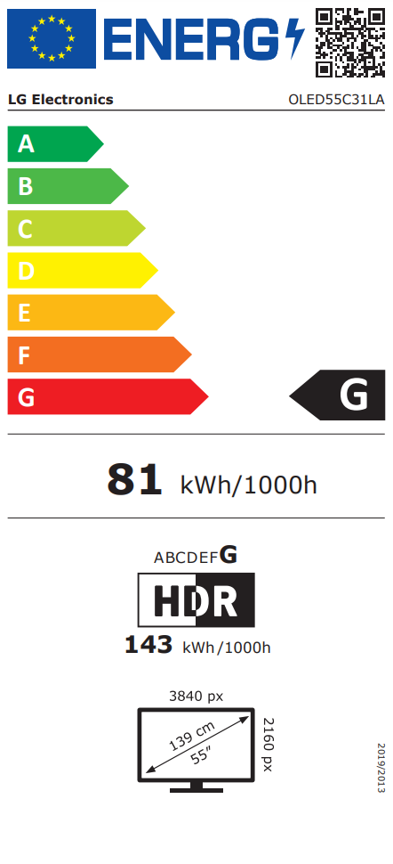 Energetski certifikat G