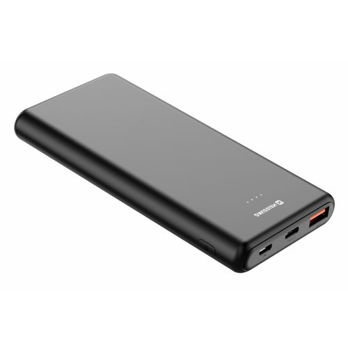 Dodatna baterija - Power Bank SWISSTEN 10000mAh, QC 3.0, USB-C, crna slika 3