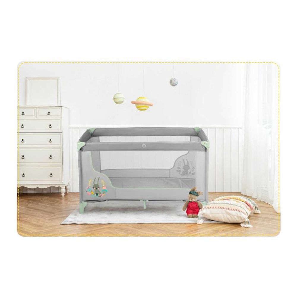 Putni krevetić 125 x 65 x 78 cm rk-240 siva i menta slika 8