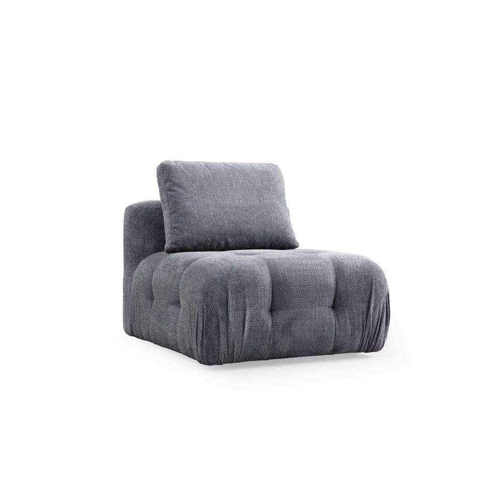 Amaris O1 - Siva Sofa za Jednu Osobu slika 1