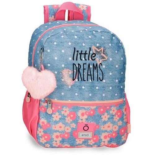 ENSO Ranac 32 cm - Koralna LITTLE DREAMS slika 1