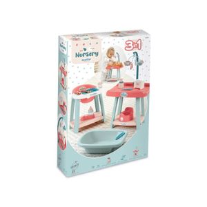 Ecoiffier SM001838 Set za njegu lutke 3u1 Nursery