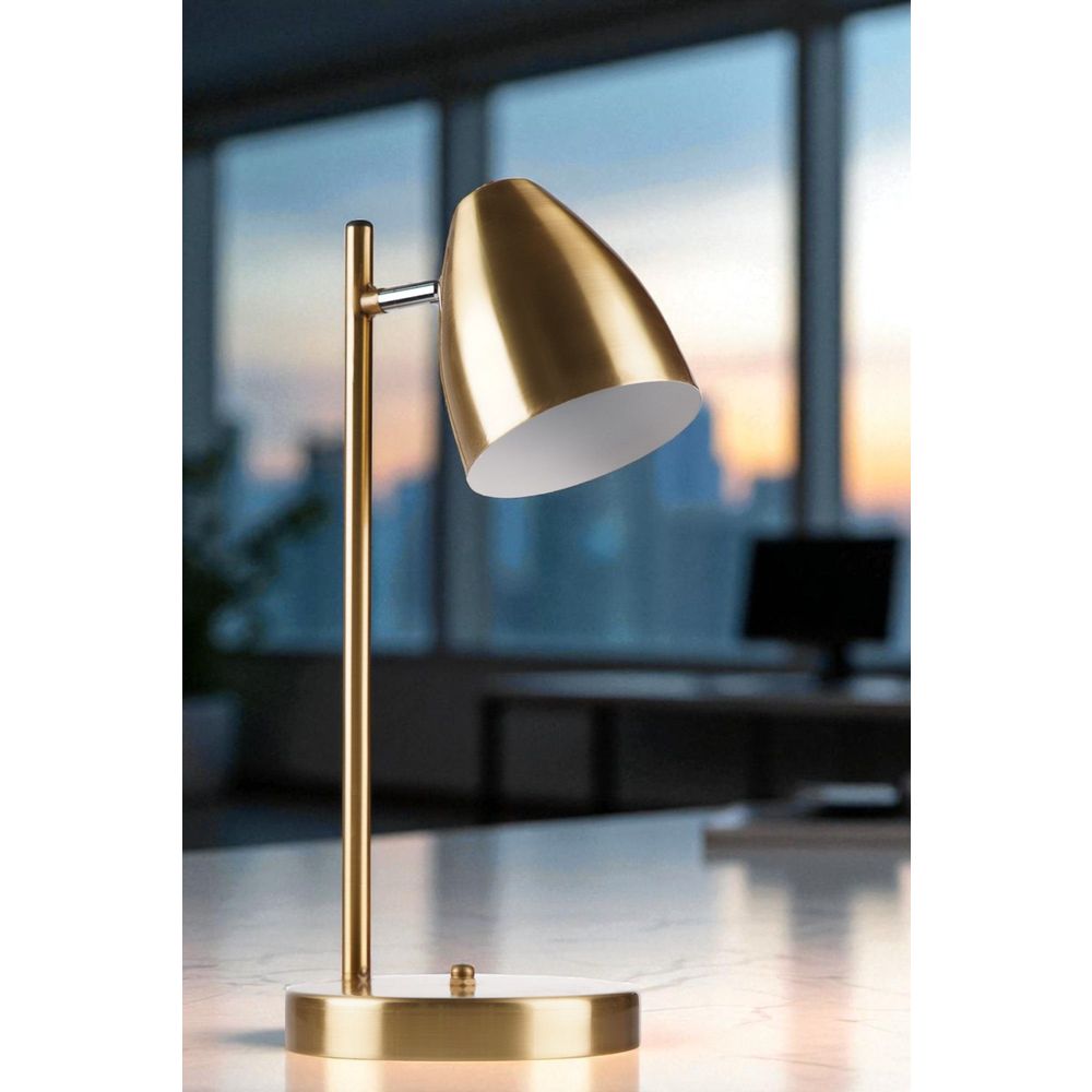 Opviq Stolna lampa 347, zlatna slika 2