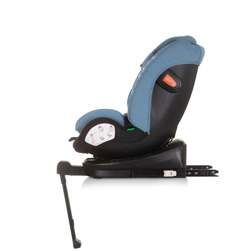 Chipolino autosjedalica I-SIZE 40-150 cm ISOFIX 360 "TOURINO" blue slika 4