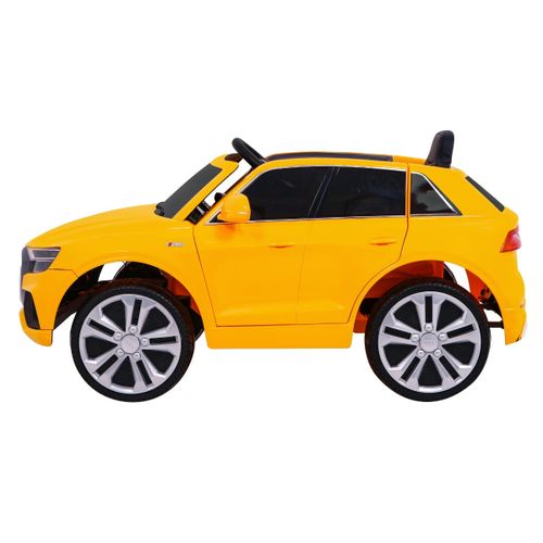 Licencirani auto na akumulator Audi  Q8 LIFT  - žuti slika 4