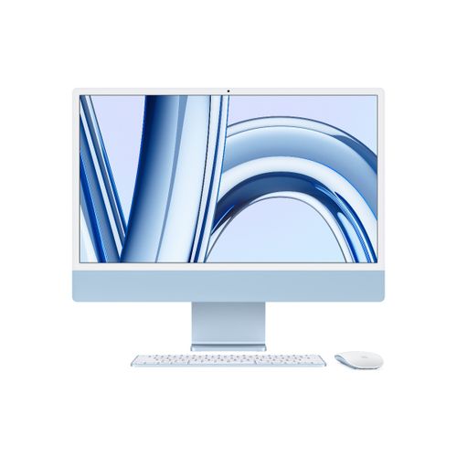 APPLE iMac 24 M3 8/256GB Blue MQRC3ZE/A slika 1