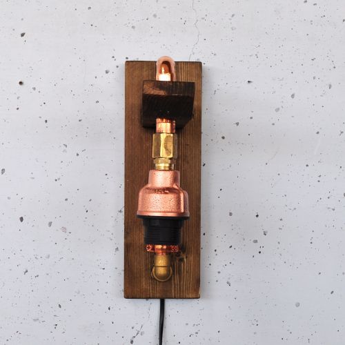 Lacop012 Wooden
Rose Gold Wall Lamp slika 6