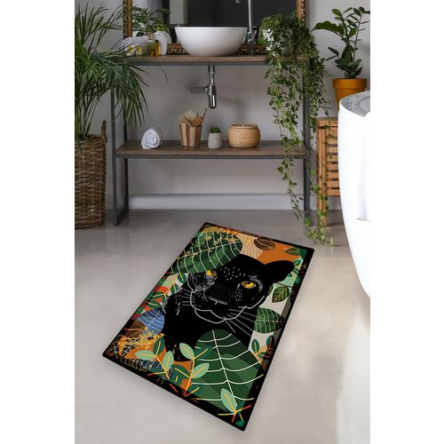 Schwarz Multicolor Bathmat slika 1