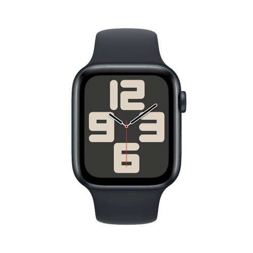 Apple Watch SE 3 GPS (MRE73SE/A) 44mm S/M Midnight with Midnight Sport Band pametni sat slika 2