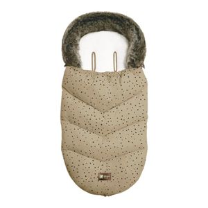 Kikka Boo Zimska vreća za kolica Luxury Fur Dots, Beige