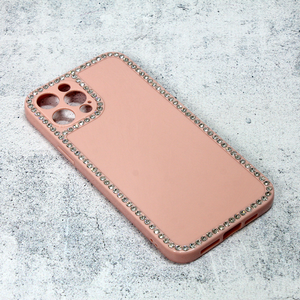 Torbica Frame Cirkon za iPhone 12 Pro Max 6.7 roze