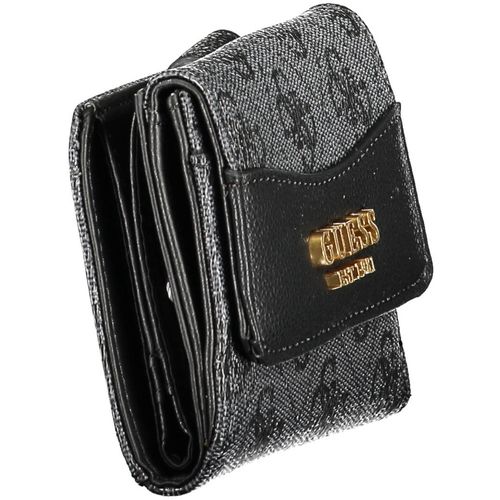 GUESS JEANS WOMEN'S WALLET BLACK slika 3