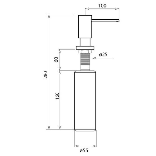 Dozator deterdženta DR-002 slika 3