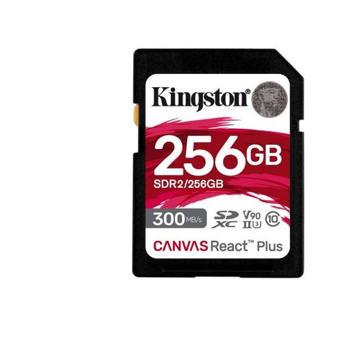 Kingston SDXC kartica Canvas React Plus 256GB slika 1