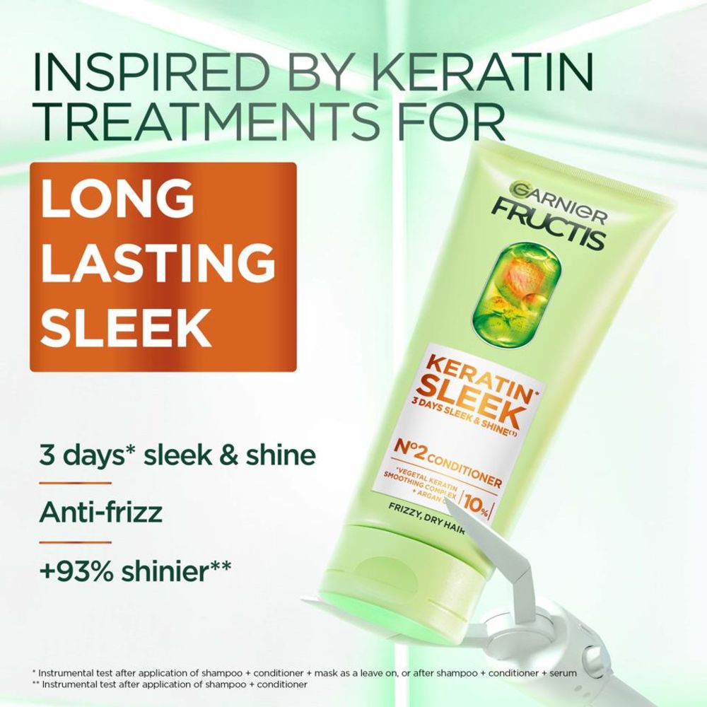 Garnier Fructis Fructis Regenerator Keratin Sleek 200 ml slika 3