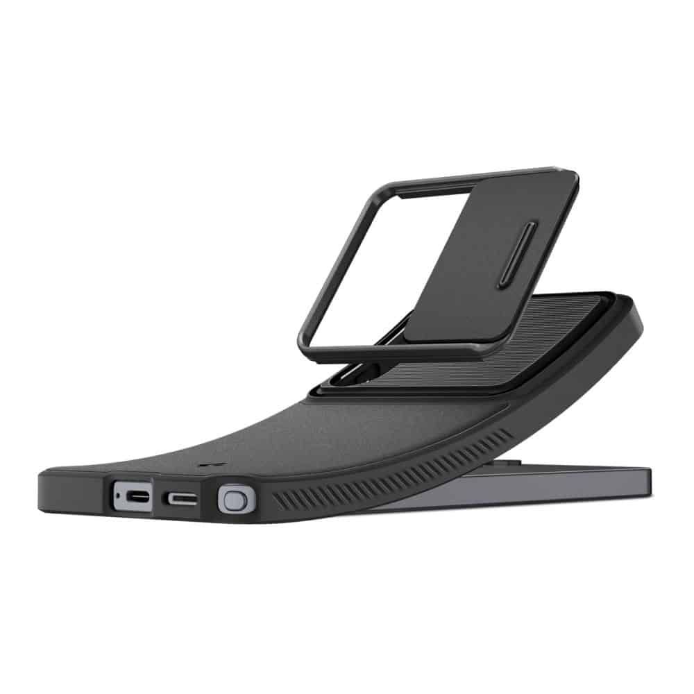 Spigen Optic Armor maska za Samsung Galaxy S26 Ultra crna slika 4