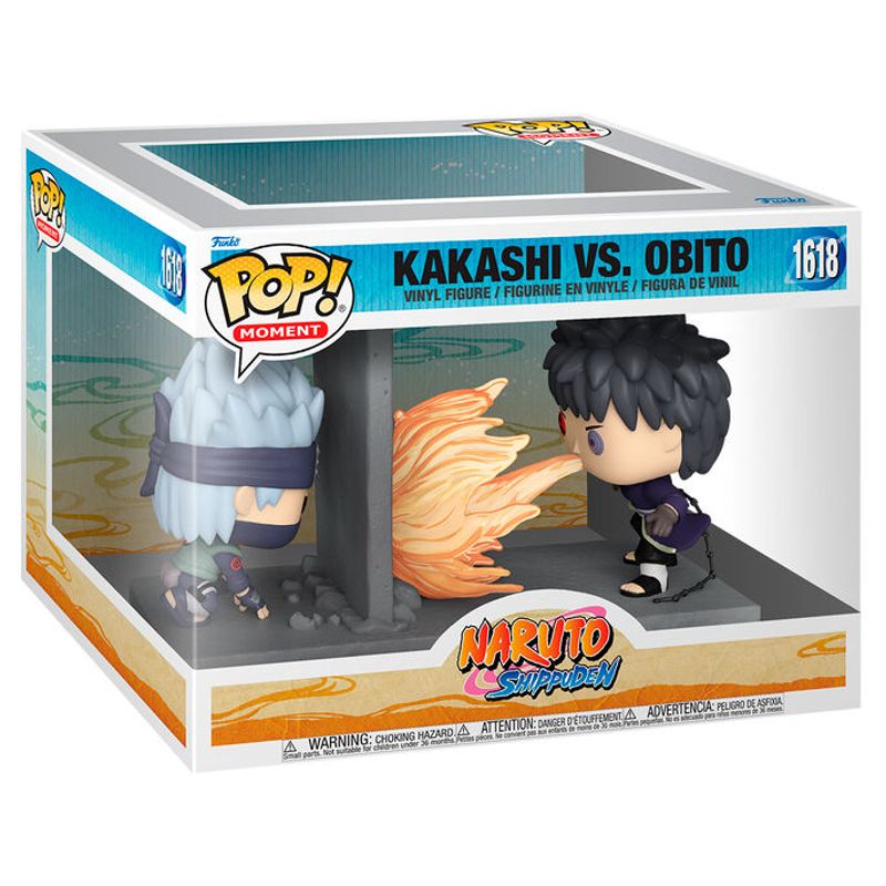 FUNKO POP figura Moment Naruto Shippuden Kakashi vs Obito image