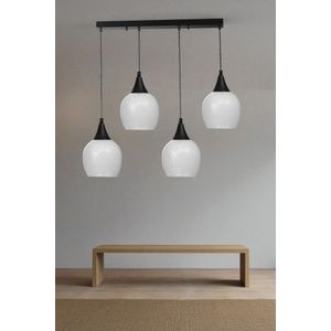 Opviq Luster 512, Bijela, Crna