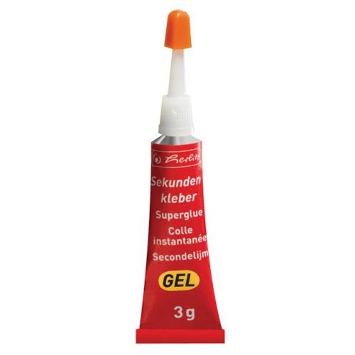 Ljepilo sekundno gel, Super glue Herlitz, 3 g slika 2