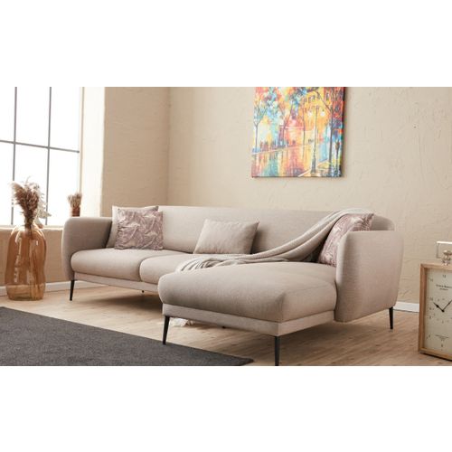 Atelier Del Sofa Kutna garnitura na razvlačenje, Krem, Venus R - Cream slika 2