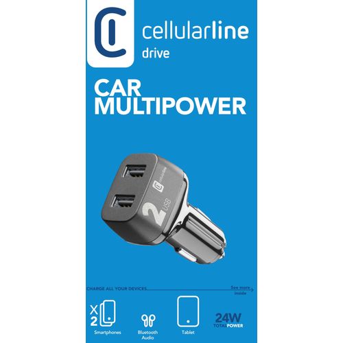 Cellularline auto punjač Multipower 2 dual slika 3