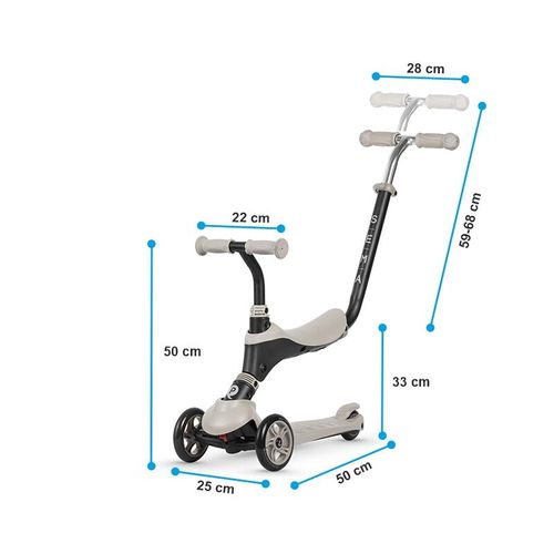 Coccolle Scooter Qplay Sema Bež slika 8