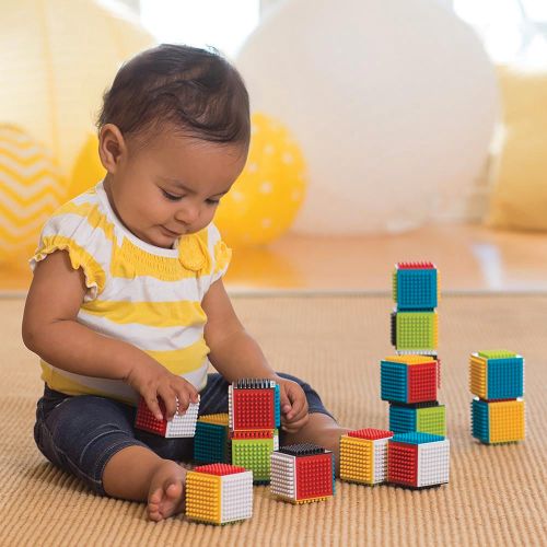 Infantino kocke Press &amp; Stay Sensory Blocks slika 2