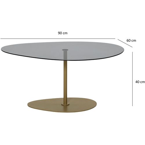 Porto - Dark Grey, Gold Dark Grey
Gold Coffee Table slika 10