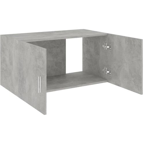 Zidni ormarić siva boja betona 80 x 39 x 40 cm od iverice slika 13