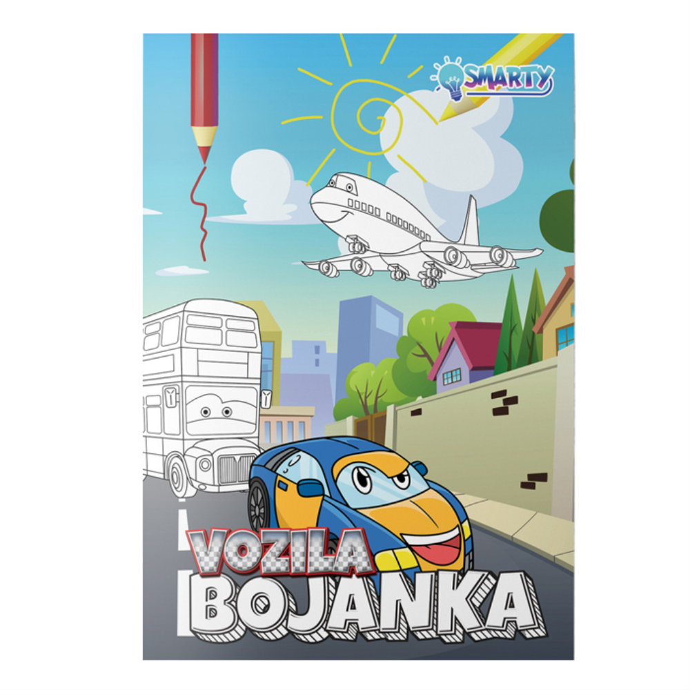 PanGraf 803824 Bojanka 8 Listova - Vozila slika 1
