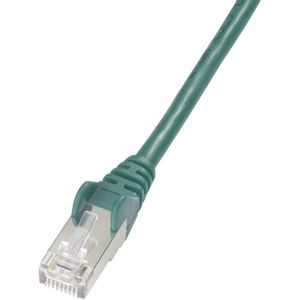 Digitus DK-1531-050/G RJ45 mrežni kabel, Patch kabel cat 5e SF/UTP 5.00 m zelena  1 St.