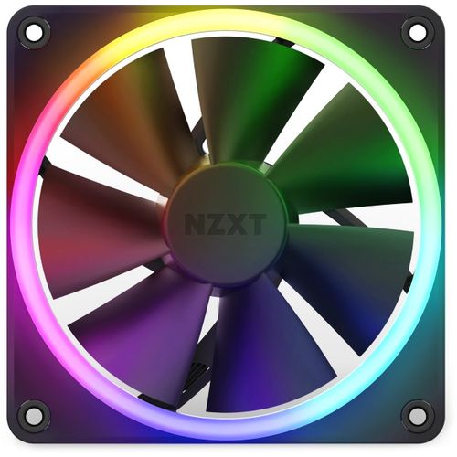 NZXT F120RGB 120mm ventilator crni (RF-R12SF-B1) slika 6