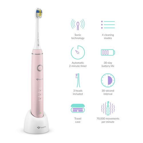 TRUELIFE električna četkica SonicBrush Compact Pink slika 3