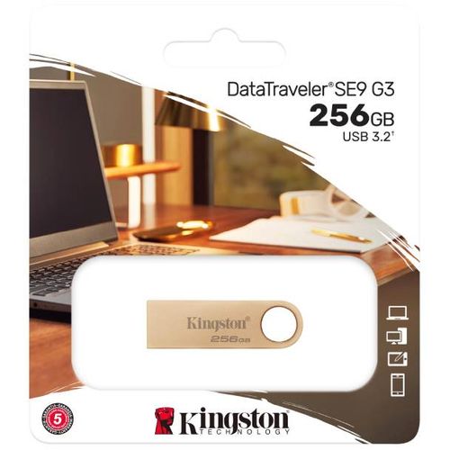 KINGSTON 256GB DataTraveler SE9 G3 USB 3.0 flash DTSE9G3/256GB champagne slika 3