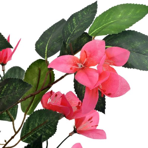 Umjetni rododendron s posudom ružičasti 165 cm slika 2