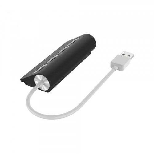 USB HUB Hama 4 porta, USB A 2.0, crni slika 2