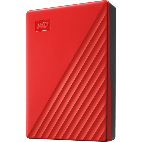 HDD External WD My Passport (4TB, USB 3.2) Red slika 2