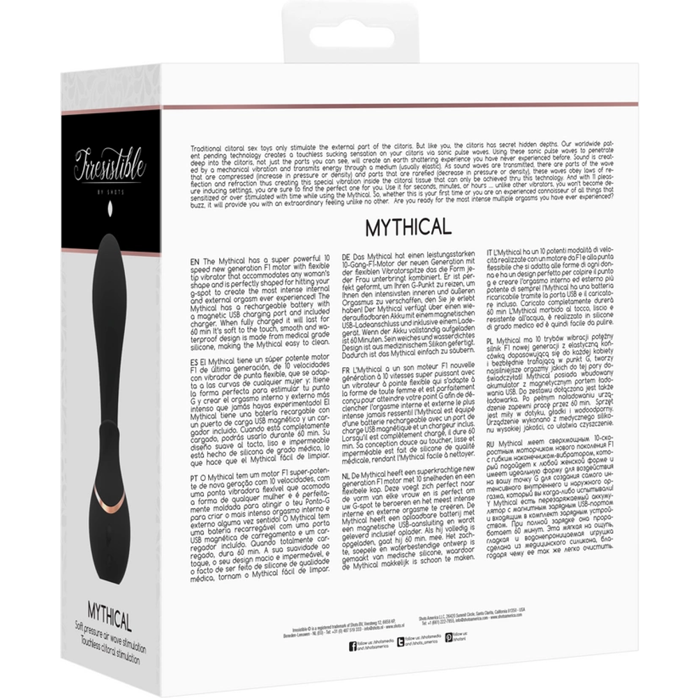 Irresistible by Shots Mythical - zračni pulsni vibrator slika 3